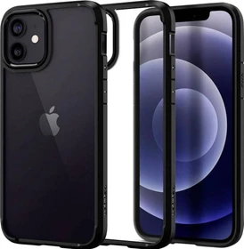Spigen Ultra Hybrid für Apple iPhone 12 Pro/iPhone 12 schwarz