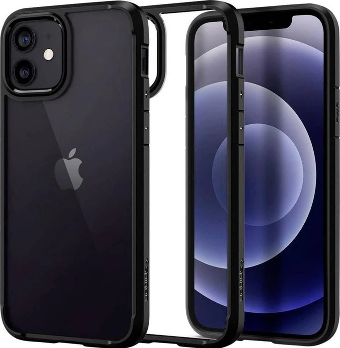 Spigen Ultra Hybrid für Apple iPhone 12 Pro/iPhone 12 schwarz