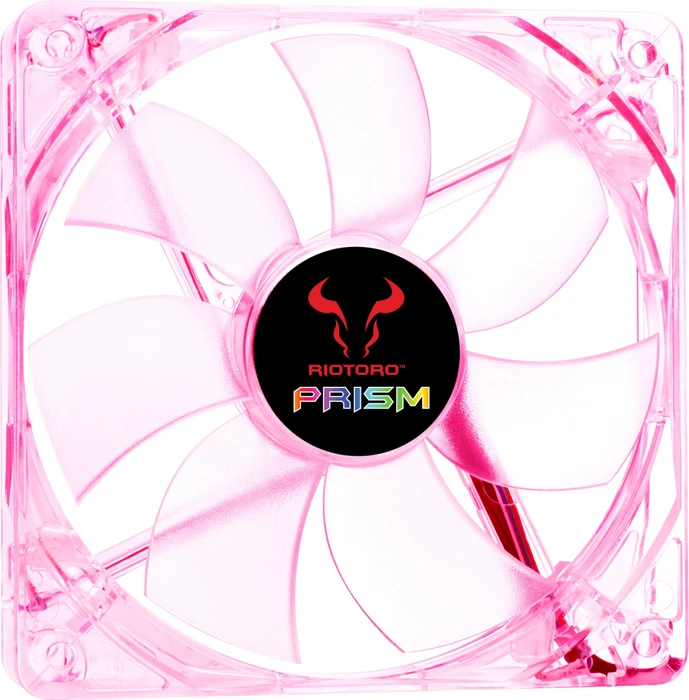Riotoro Prism RGB Fan, LED-Steuerung, Lüftersteuerung, 120mm, 2er-Pack