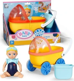 Zapf creation BABY born Splish Splash Kinderwagen mit Emma