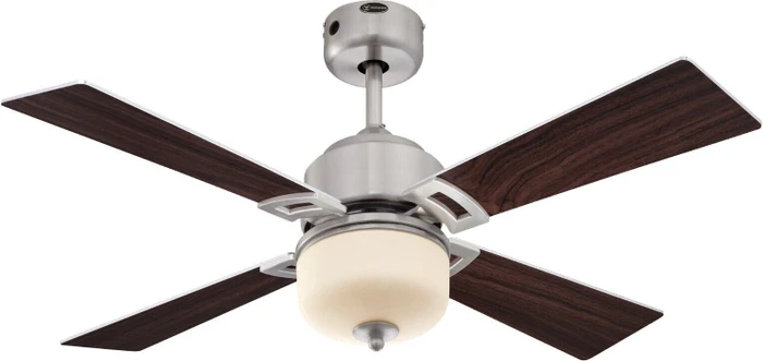 Westinghouse Athena Deckenventilator walnuss/lärche/silber