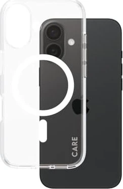 PanzerGlass Care Flagship Case Urban Combat MagSafe für Apple iPhone 16 weiß