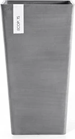 Ecopots Kunststoff-Topf Rotterdam Mid High 31x31cm grey