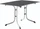 Sieger Boulevard vivodur Klapptisch 120x80cm graphit/schieferdekor anthrazit (3160-50)