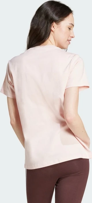 adidas Loungewear Essentials Logo T-Shirt kurzarm sandy pink (Damen)