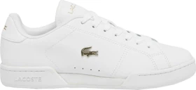 Lacoste Carnaby Cup Leather weiß/gold (Damen)