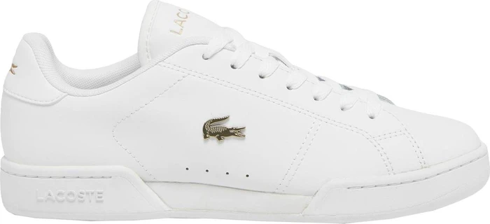 Lacoste Carnaby Cup Leather weiß/gold (Damen)