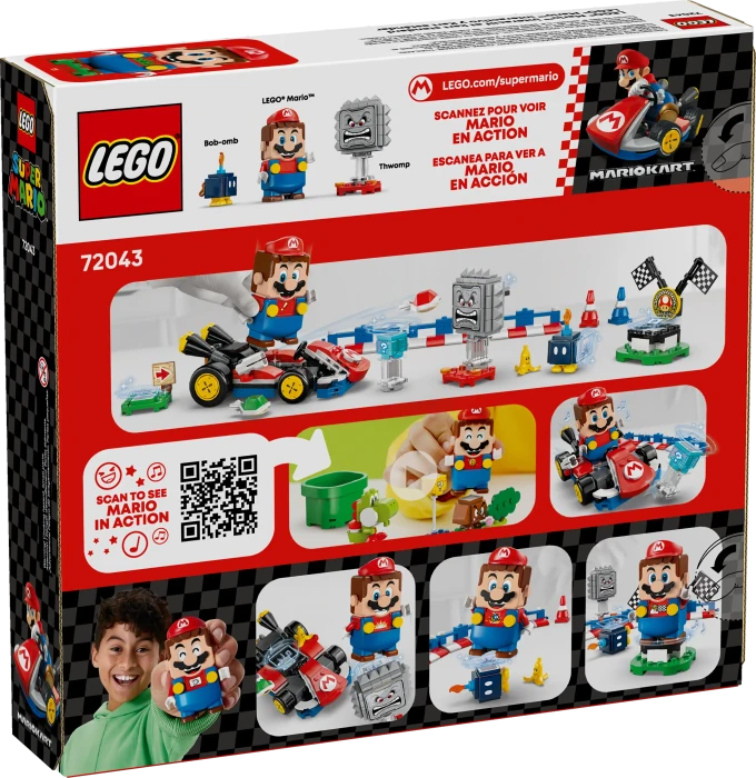 LEGO Super Mario - Mario Kart - Interaktiver LEGO Mario & Standard-Kart