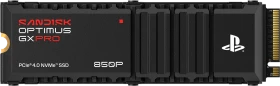SanDisk Optimus GX PRO 850P for PS5 8TB, M.2 2280 / M-Key / PCIe 4.0 x4, Kühlkörper (SDSG81800TAH-000E0)