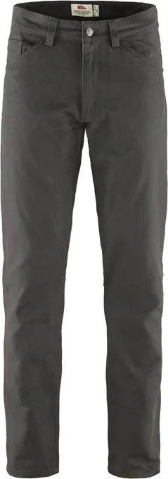 Fjällräven Greenland Canvas Jeans Hose lang dunkelgrau (Herren)