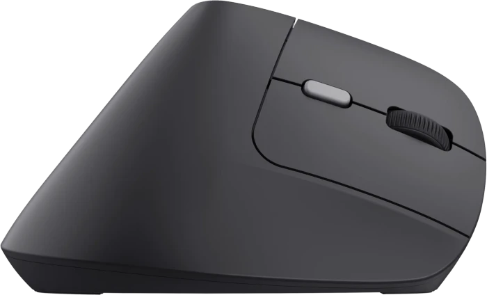 Trust Yuno Ergonomic Wireless Mouse schwarz, USB