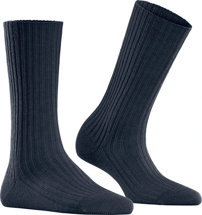 Falke Cosy Wool Boot Socken space blue (Damen)
