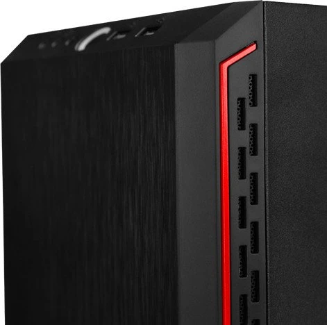 Antec P7 schwarz/rot, Acrylfenster