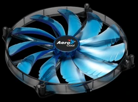 AeroCool Silent Master blau, 200mm