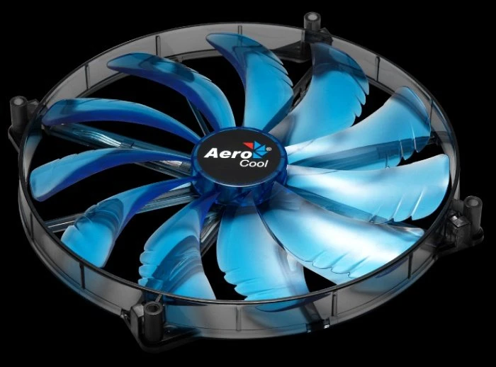 AeroCool Silent Master blau, 200mm