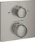 Grohe Allure Thermostat-Wannenbatterie mit integrierter 2-Wege-Umstellung satin steel Vorschaubild