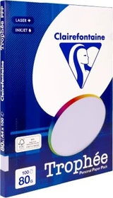 Clairefontaine Trophée Universalpapier matt lila, A4, 80g/m², 100 Blatt