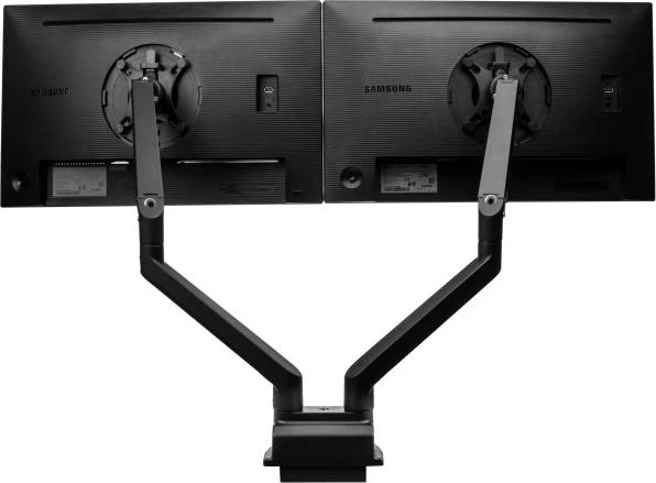 Fellowes Chicago Monitorarm Dual schwarz