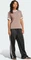 adidas 3-Streifen T-Shirt kurzarm trace brown (Damen) Vorschaubild