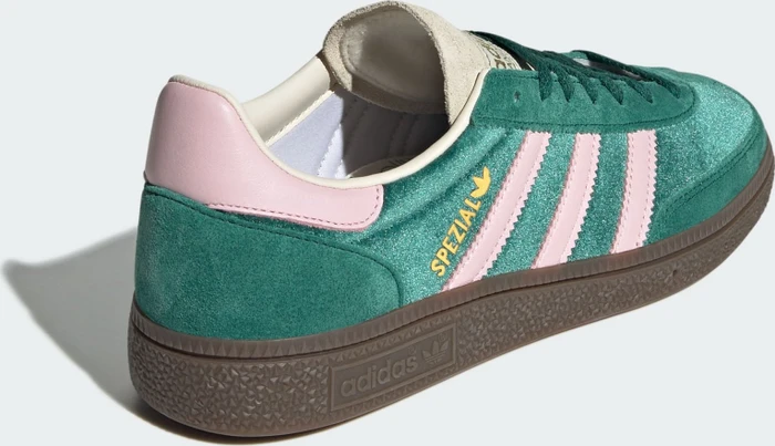 adidas Handball Spezial collegiate green/clear pink/cream white