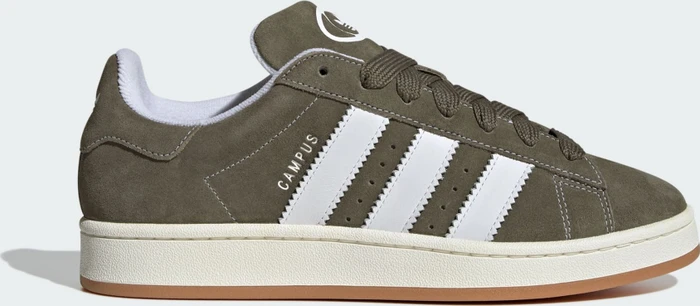 adidas Campus 00s olive strata/cloud white/off white