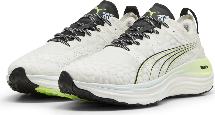 Puma ForeverRun Nitro vapor gray/fizzy apple/nitro blue (Herren)