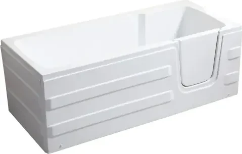 Sanotechnik Badewanne Paros Walk In rechts 170x76x61cm