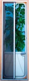 Horrex Plissee Fliegenschutz Wohnwagentür 1850x650mm Moskitonetz