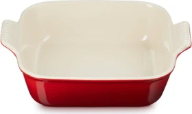 Le Creuset Auflaufform Tradition quadratisch 23cm 2.8l kirschrot