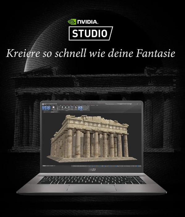MSI Creator Z16 A11UET-287, Lunar Gray, Core i7-11800H, 32GB RAM, 1TB SSD, GeForce RTX 3060, DE