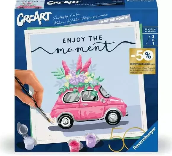 Ravensburger Malen nach Zahlen CreArt Enjoy the moment