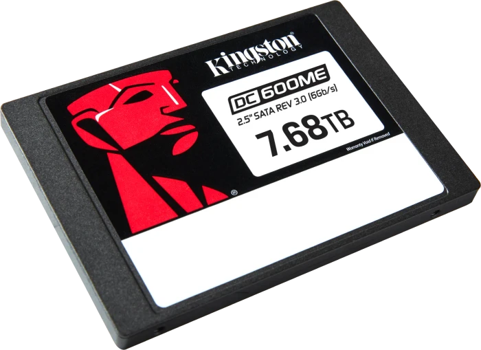 Kingston DC600ME Data Center Series Mixed-Use SSD - 1DWPD 7.68TB, SED TCG, 2.5" / SATA 6Gb/s