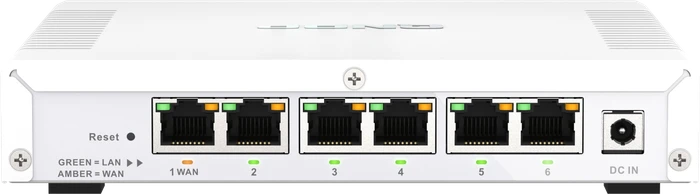QNAP QHora-32 2.5G Router, 6x RJ-45