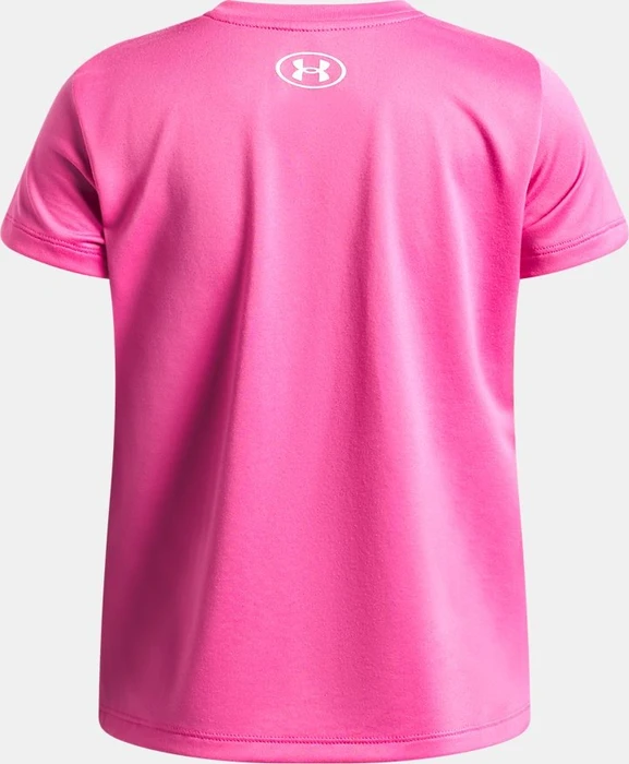 Under Armour Tech Funktionsshirt kurzarm pink frenzy/white (Junior)