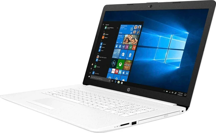 HP Laptop 17-ca3801ng, Snow White, Ryzen 5 4500U, 8GB RAM, 256GB SSD, 1TB HDD, DE