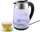 Gourmetmaxx 1.7l Glas-Wasserkocher schwarz/edelstahl (19115)