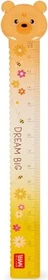 Legami Bear Sweet Bear Lineal 15cm, gelb/orange