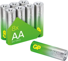 GP Batteries Super Alkaline Mignon AA, 8er-Pack