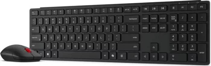 Lenovo 6000 Wireless Multi-Mode Pro Combo Keyboard and Mouse, USB/Bluetooth, DE