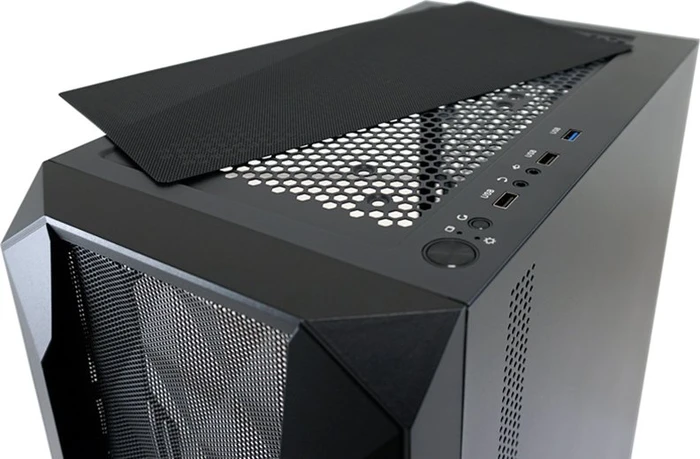 LC-Power Gaming 712MB Polynom_X, Glasfenster