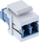 InLine Keystone Modul Fiber LC-Duplex/LC-Duplex Buchse, blau Vorschaubild
