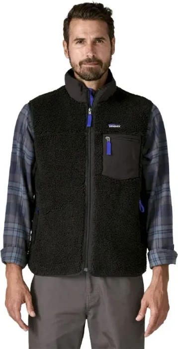 Patagonia Classic Retro-X Fleece Funktionsweste schwarz (Herren)