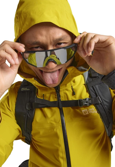 Jack Wolfskin Highest Peak 3L Funktionsjacke chartreuse (Herren)