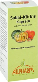 Allpharm Sabal-Kürbis Kapseln, 100 Stück