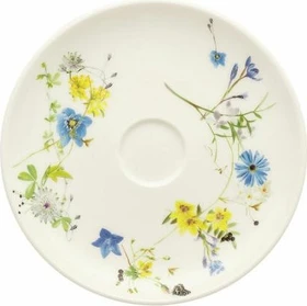 Rosenthal Brillance Bone China Fleurs des Alpes Kombi-Untertasse/Coup