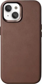 Woodcessories Bio Leather Case für Apple iPhone 15 Plus braun