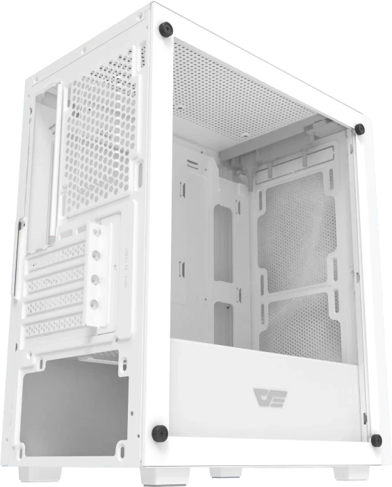 DarkFlash M305 Mesh White, Glasfenster