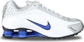 Nike Shox R4 white/racer blue/iron grey/metallic silver (Herren)