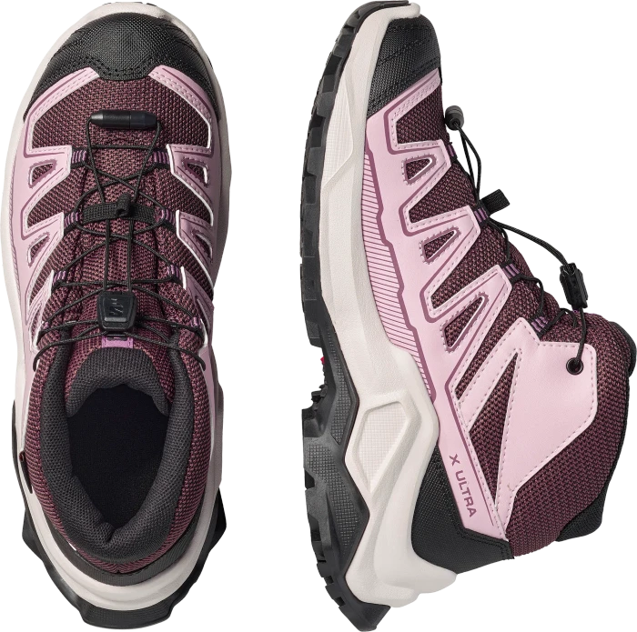 Salomon X Ultra Mid GTX huckleberry/dawn pink/concord grape (Junior)