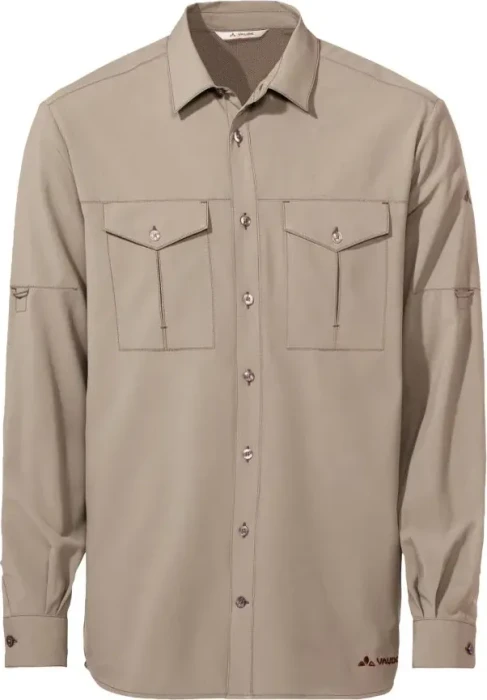Vaude Rosemoor II Hemd langarm linen uni (Herren)